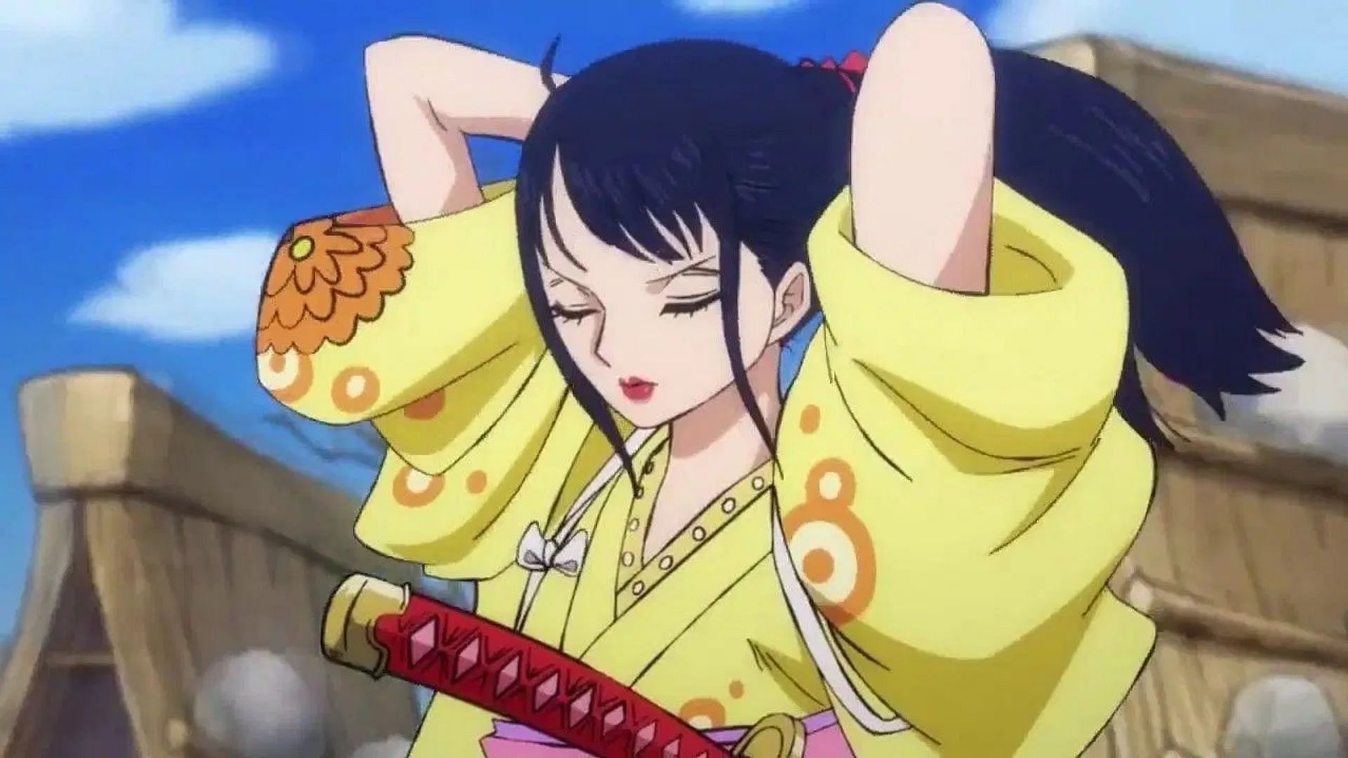 One of the One Piece characters, Kikunojo (Image via Toei Animation)